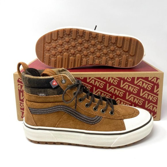 VANS Sk8-Hi Mte 2.0 Dx Glazed Ginger Brown Boots Winter Men's Size VN0A4P3IRIZ - Picture 5 of 10